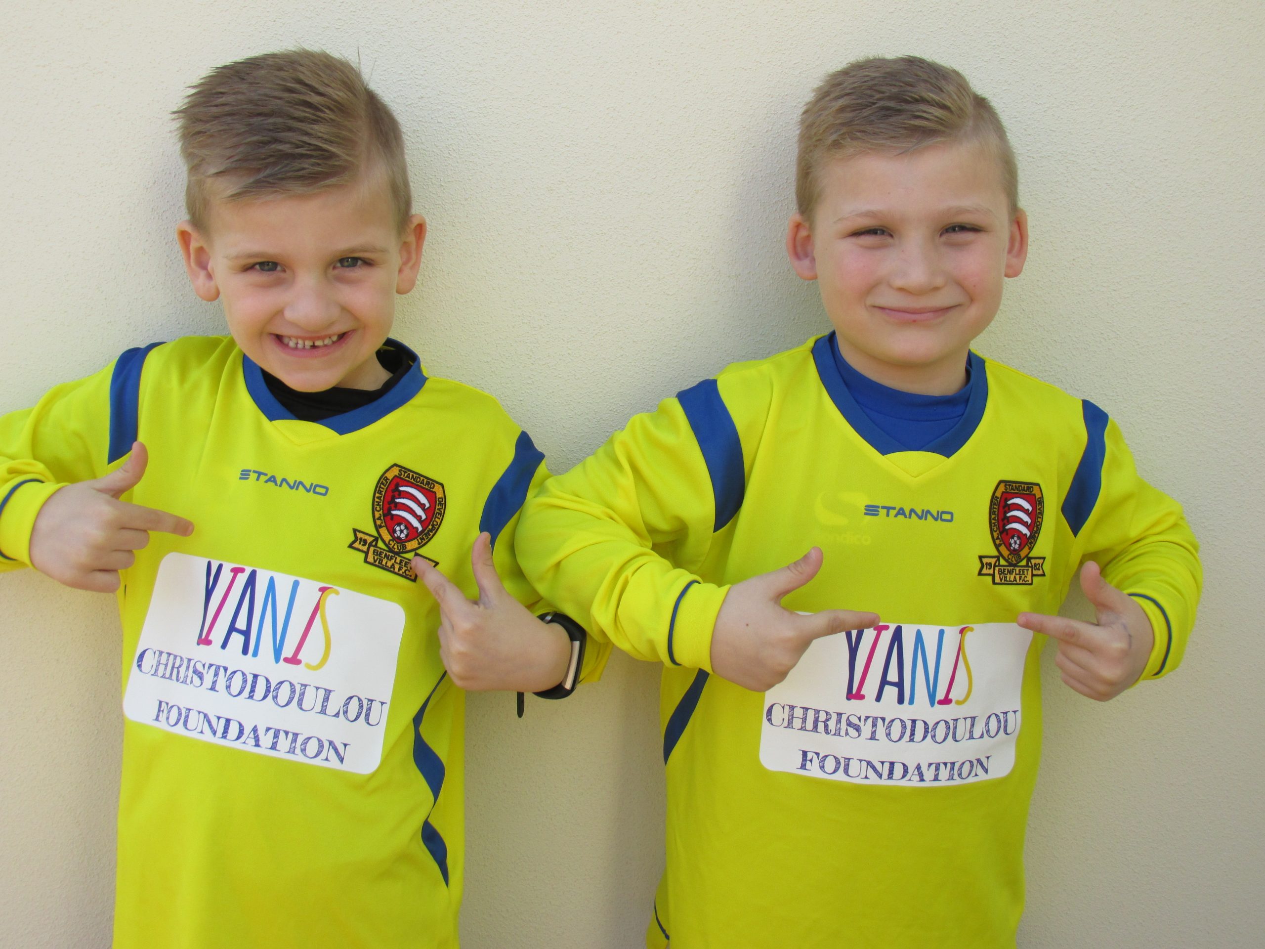 Benfleet Villa FC Under 8’s Shirt Sponsorship – Supporting Grass Roots Football