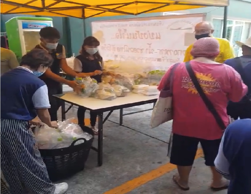 Foundation Funding Food Aid Initiative In Banglamung Chonburi Thailand COVID 19