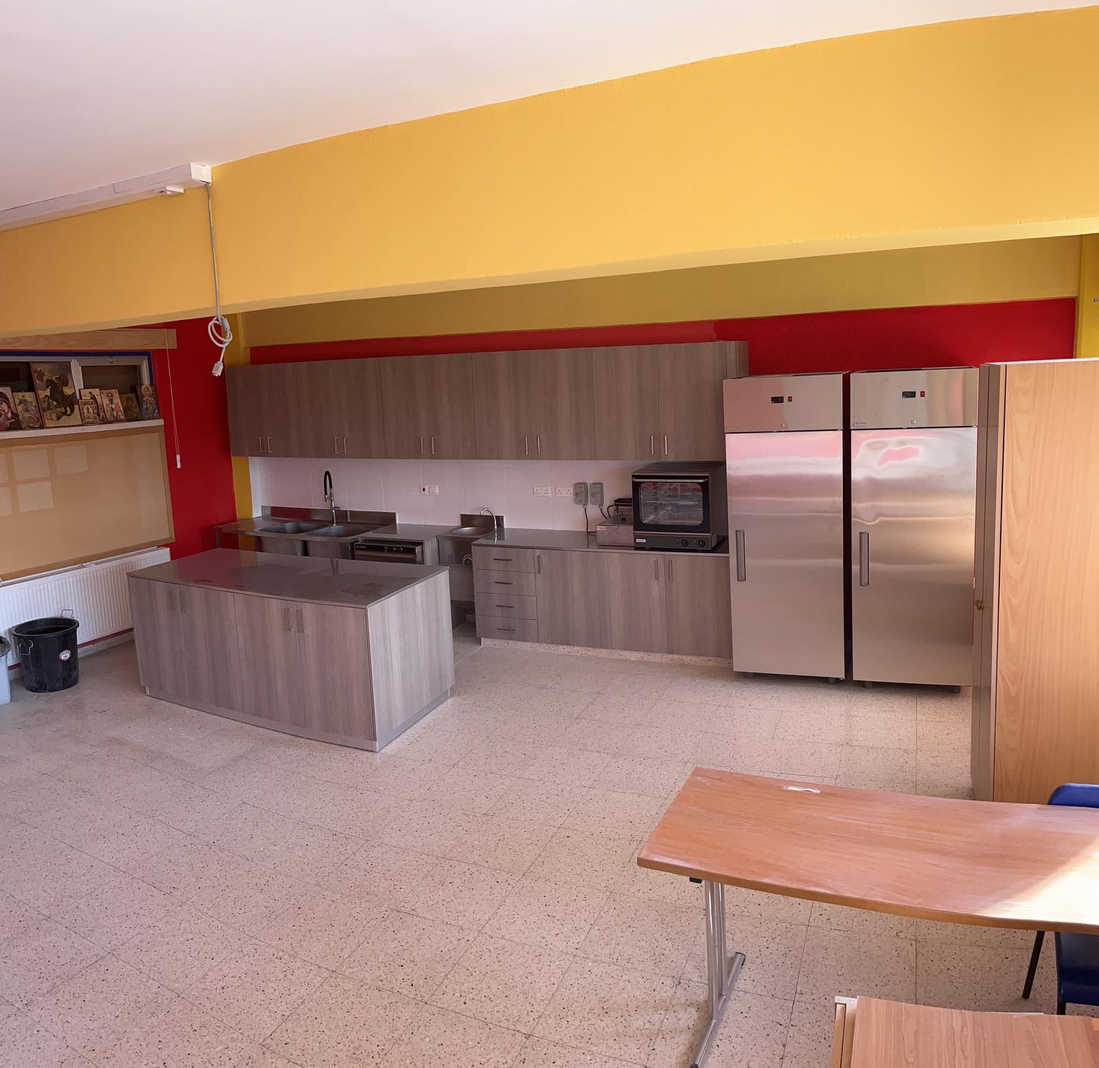 Completed! Renovation of Kitchen At Iamatiki Primary School – Limassol – Cyprus