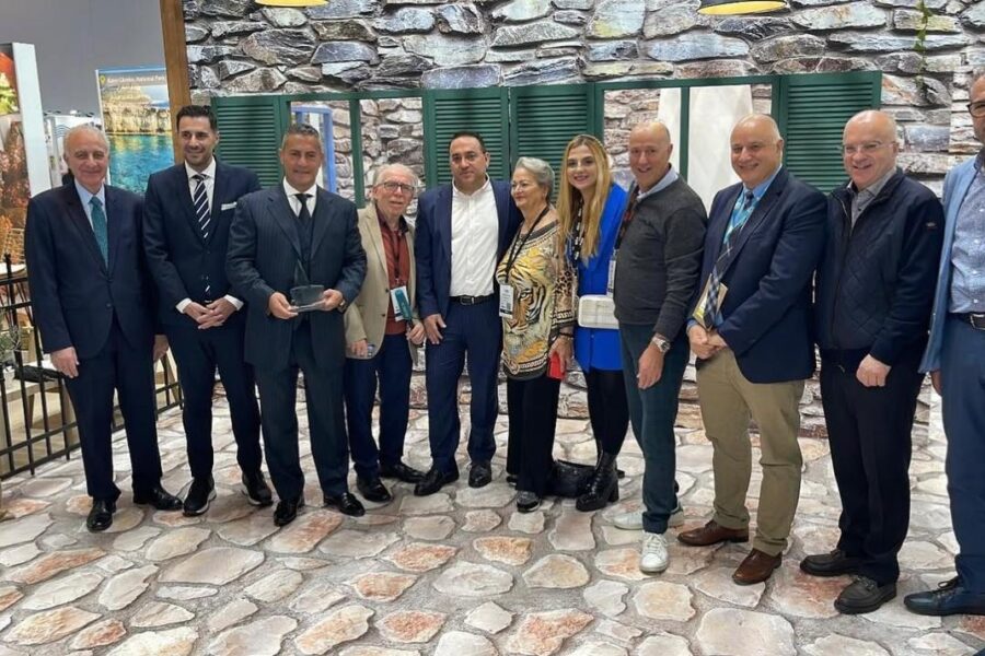 Award by Cyprus Deputy Ministry of Tourism to our founder Mr. John Christodolou